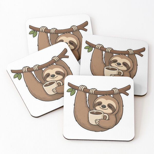 Item preview, Sloth With Coffee designed and sold by FeminismTV.