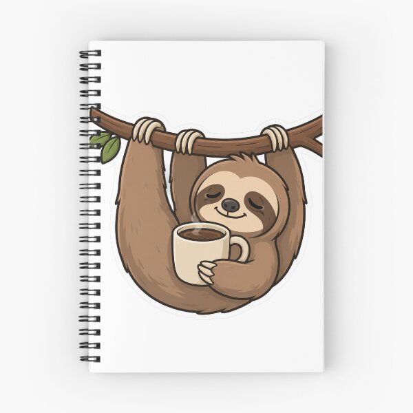 Item preview, Sloth With Coffee designed and sold by FeminismTV.