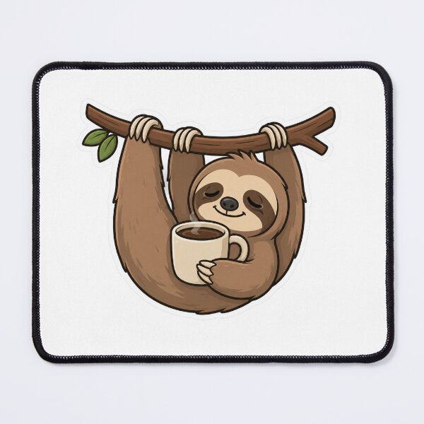 Item preview, Sloth With Coffee designed and sold by FeminismTV.