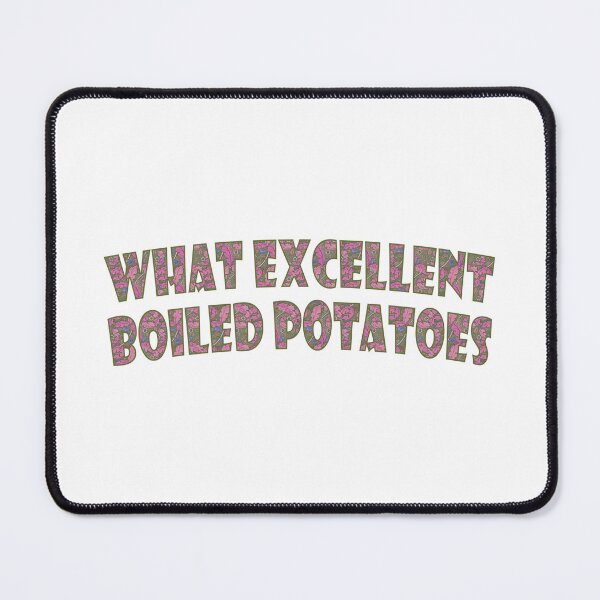 Item preview, What excellent boiled potatoes  with William Morris Acanthus & Rose designed and sold by Anne Londez Studio.