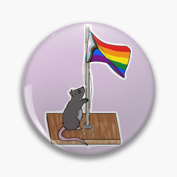 Item preview, Prideful Rat - Alley-Struttin' Ally designed and sold by Haley Scott.