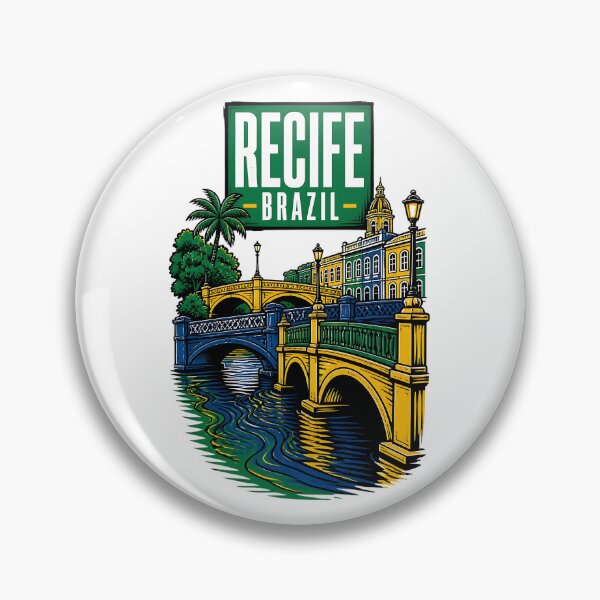 Item preview, Recife Brazil Vintage Travel Tourism designed and sold by TravelersGems.