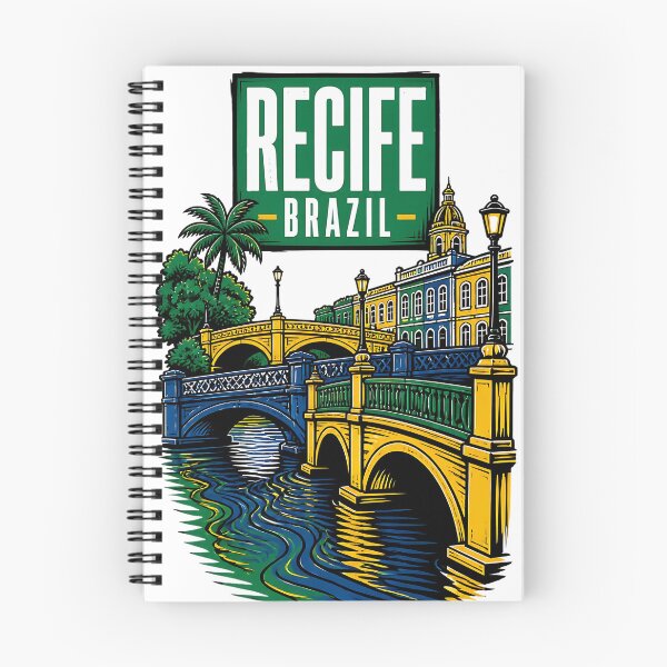 Item preview, Recife Brazil Vintage Travel Tourism designed and sold by TravelersGems.