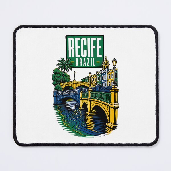 Item preview, Recife Brazil Vintage Travel Tourism designed and sold by TravelersGems.