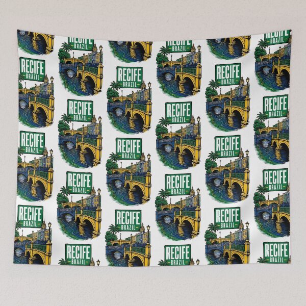 Item preview, Recife Brazil Vintage Travel Tourism designed and sold by TravelersGems.