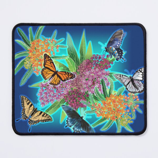 Item preview, Milkweeds and Butterflies designed and sold by Jedi-Artist.
