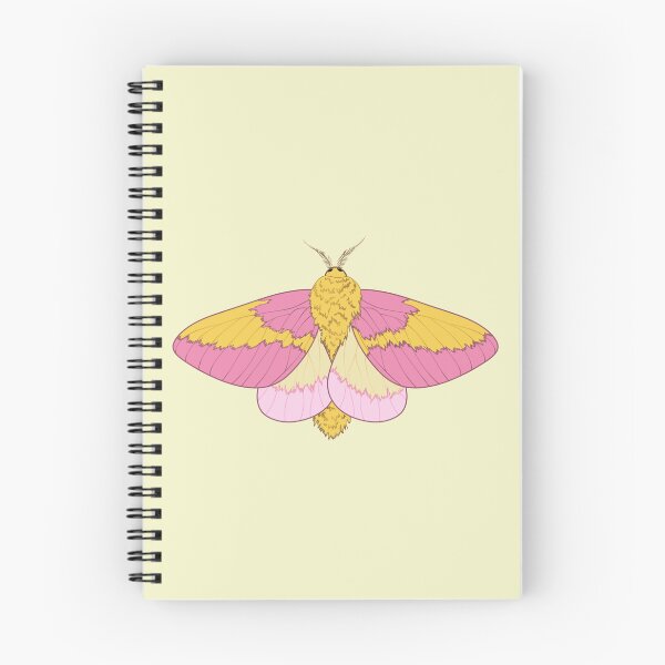 Item preview, Rosy Maple Moth designed and sold by ColoredByClaire.