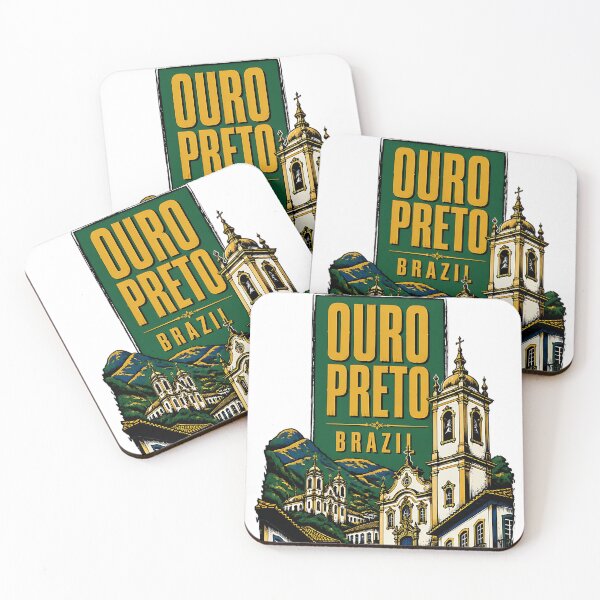 Item preview, Ouro Preto Brazil Vintage Travel Tourism designed and sold by TravelersGems.