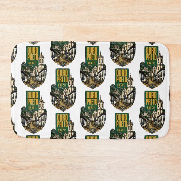 Item preview, Ouro Preto Brazil Vintage Travel Tourism designed and sold by TravelersGems.