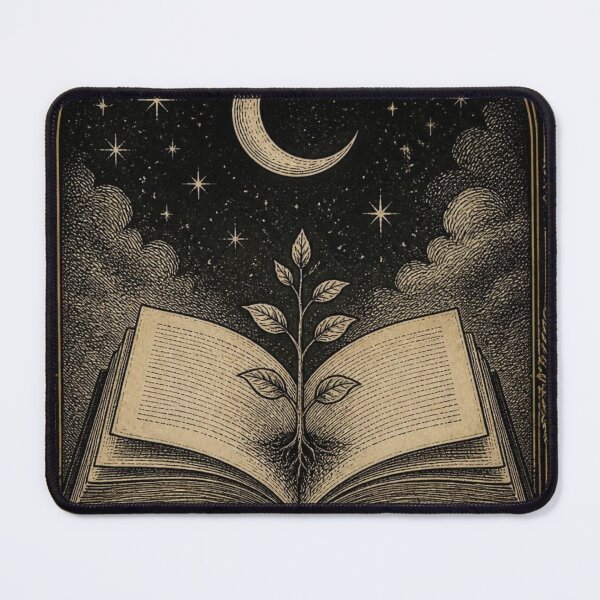 Item preview, Celestial Book Tree Tarot Card designed and sold by creativerooney.
