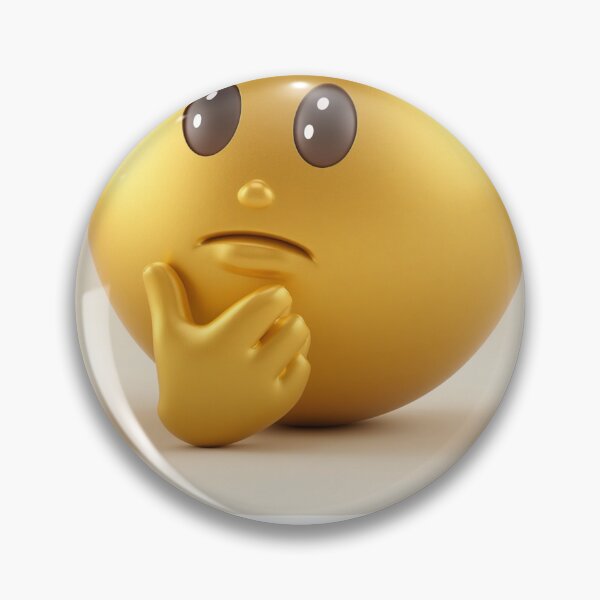 Item preview, Thinking Emoji designed and sold by J-Smooth.