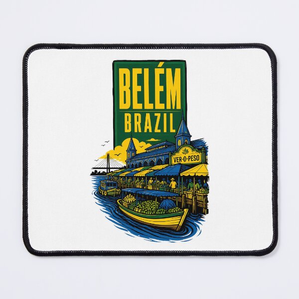 Item preview, Belem Brazil Vintage Travel Tourism designed and sold by TravelersGems.