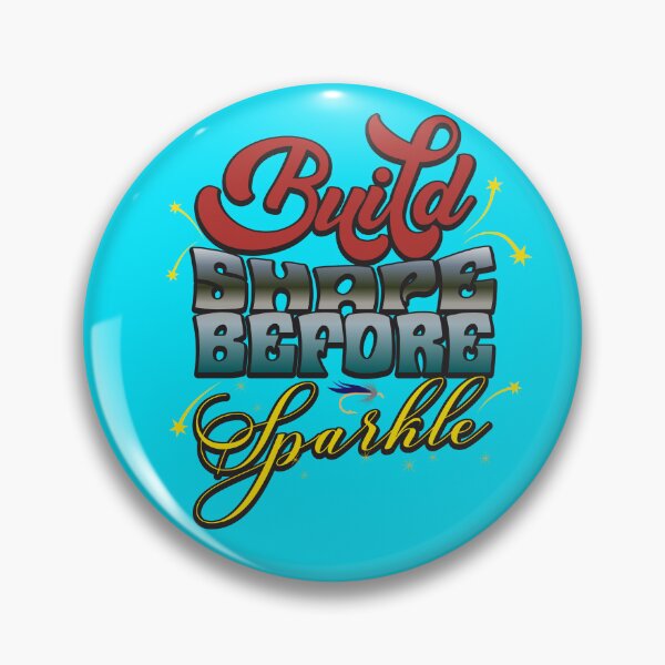 Item preview, Fly Tying, build shape before sparkle text illustration designed and sold by Art-Horizon.