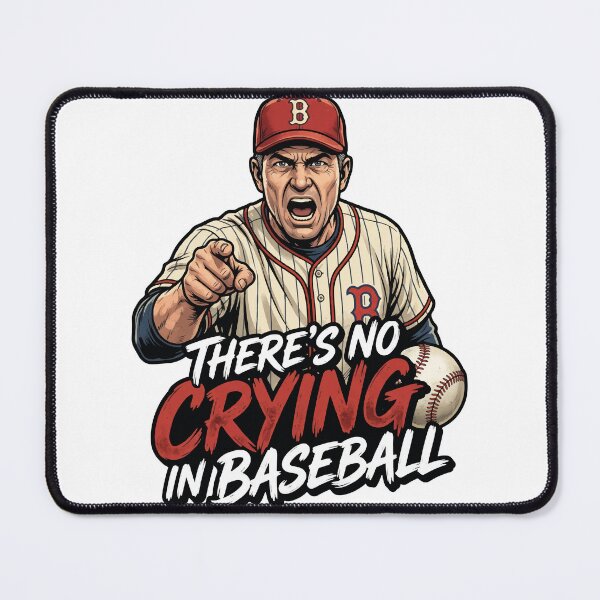 Item preview, There Is No Crying In Baseball | A League of Their Own | Rockford Peaches Vintage Tee designed and sold by FirstCheck.
