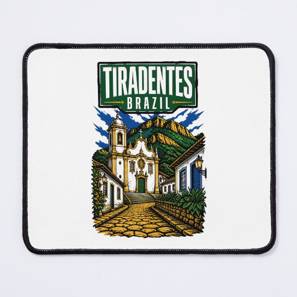 Item preview, Tiradentes Brazil Vintage Travel Tourism designed and sold by TravelersGems.