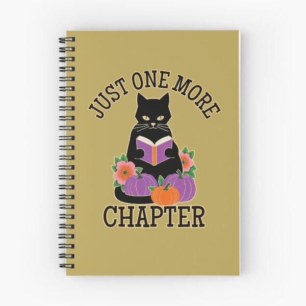 Item preview, Cute Black Cat Reading Book Club, Love Cats and Books, One More Chapter, Fall Bookish designed and sold by Forevermore.