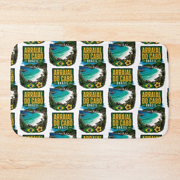 Item preview, Arraial Do Cabo Brazil Vintage Travel Tourism designed and sold by TravelersGems.