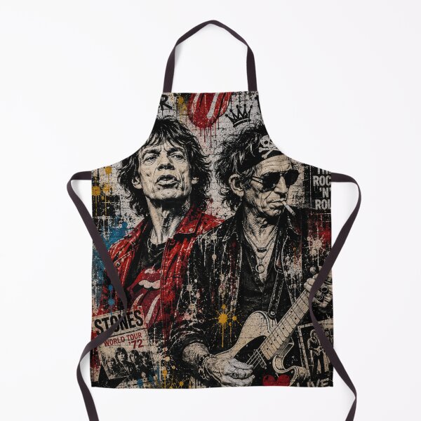 Artikelvorschau, Mick Jagger und Keith Richards Straßenkunst entworfen und verkauft von Shirts And Clothing XXX.