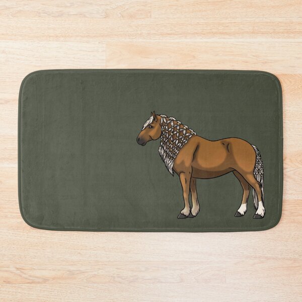 Item preview, Flaxen Gold Chestnut Black Forest Horse designed and sold by Old Water Cryptid .