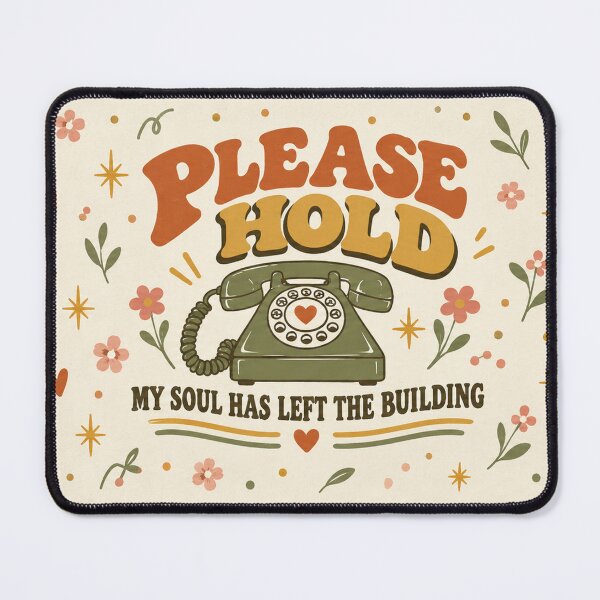 Item preview, Funny Office Mug Please Hold Soul Left Building designed and sold by ArcanePrintsxo.