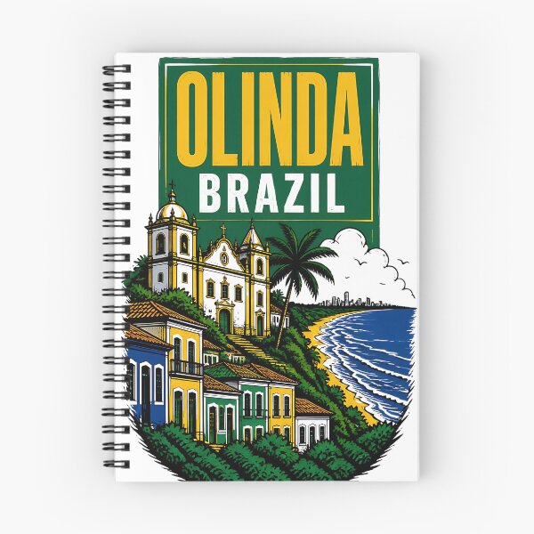 Item preview, Olinda Brazil Vintage Travel Tourism designed and sold by TravelersGems.