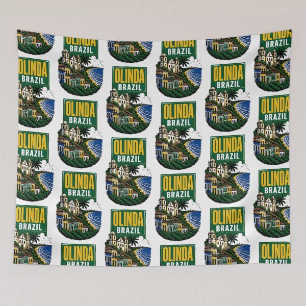 Item preview, Olinda Brazil Vintage Travel Tourism designed and sold by TravelersGems.