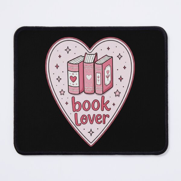Item preview, Cute Pink Heart Book Lover designed and sold by creativerooney.