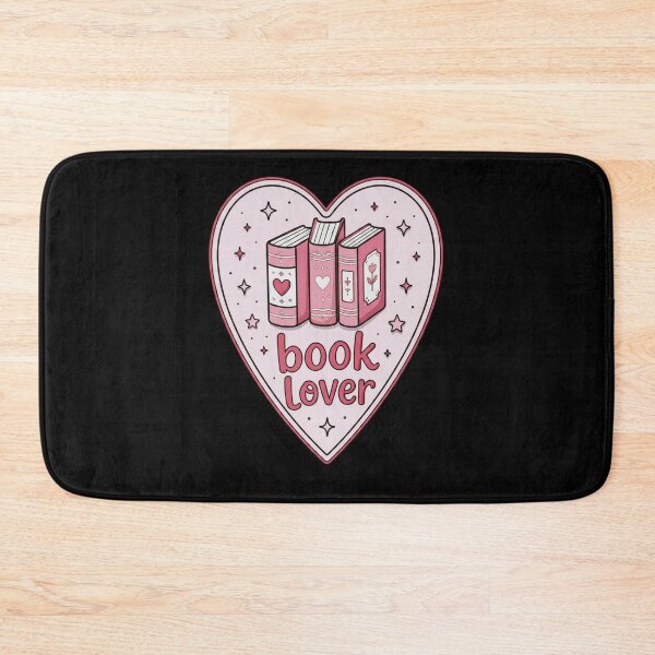 Item preview, Cute Pink Heart Book Lover designed and sold by creativerooney.