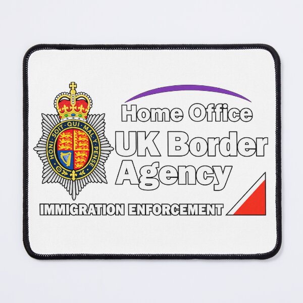 Item preview, British Border Enforcement Parody – UK Political Satire Design designed and sold by UrbanKangaroo.