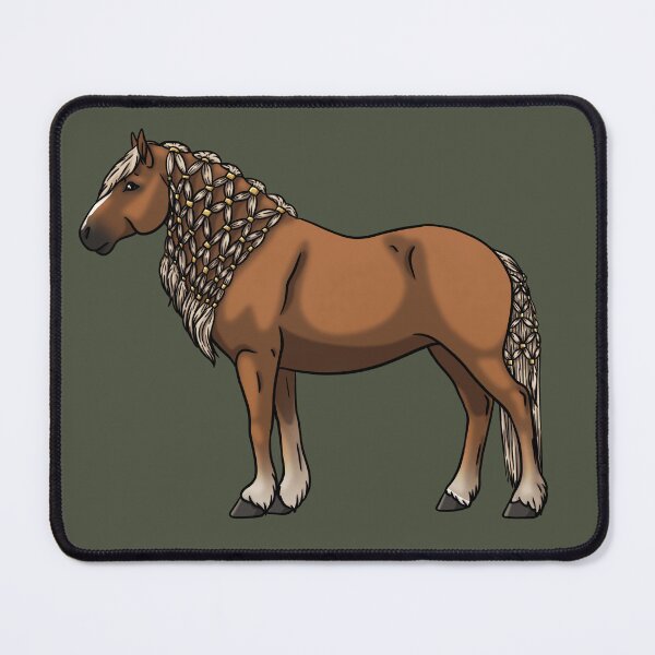 Item preview, Flaxen Light Chestnut Black Forest Horse designed and sold by Old Water Cryptid .
