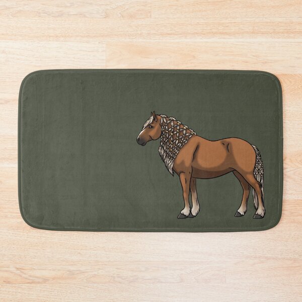 Item preview, Flaxen Light Chestnut Black Forest Horse designed and sold by Old Water Cryptid .