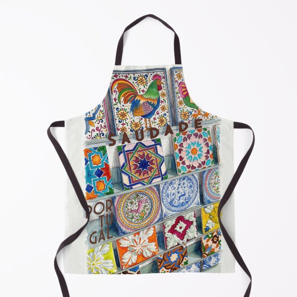 Item preview, Saudade Portugal – Aesthetic Watercolor Travel Design designed and sold by HappyLuckyJoy.