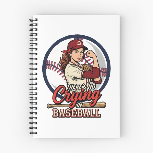 Item preview, There Is No Crying In Baseball | A League of Their Own Inspired Baseball Design designed and sold by FirstCheck.