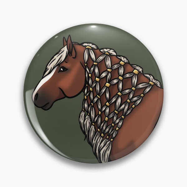 Item preview, Flaxen Red Chestnut V2 Black Forest Horse designed and sold by Old Water Cryptid .