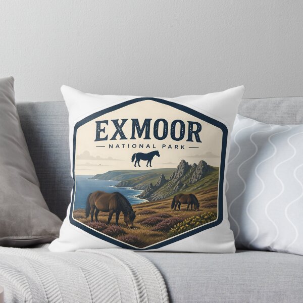 Item preview, Exmoor National Park UK Vintage Travel designed and sold by TravelersGems.