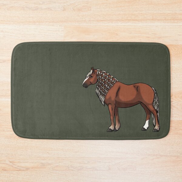 Item preview, Flaxen Red Chestnut V2 Black Forest Horse designed and sold by Old Water Cryptid .