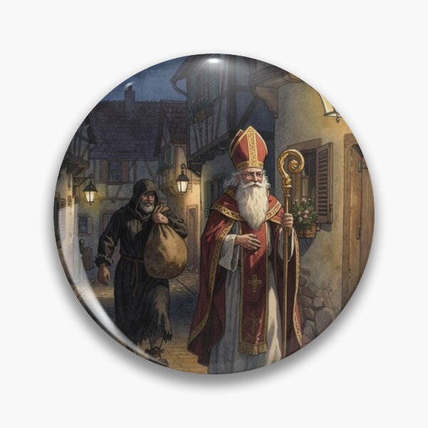 Item preview, Saint Nicholas and the butcher designed and sold by jefboutique6150.