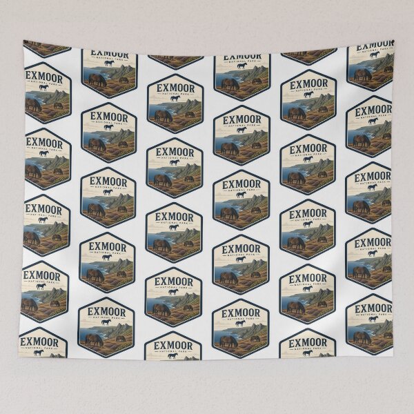 Item preview, Exmoor National Park UK Vintage Travel designed and sold by TravelersGems.