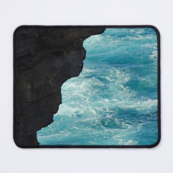 Item preview, Rocks and ocean waves designed and sold by AsahiNoAme.