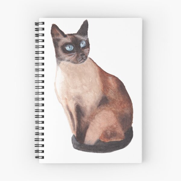 Item preview, Siamese cat designed and sold by projectsophie.