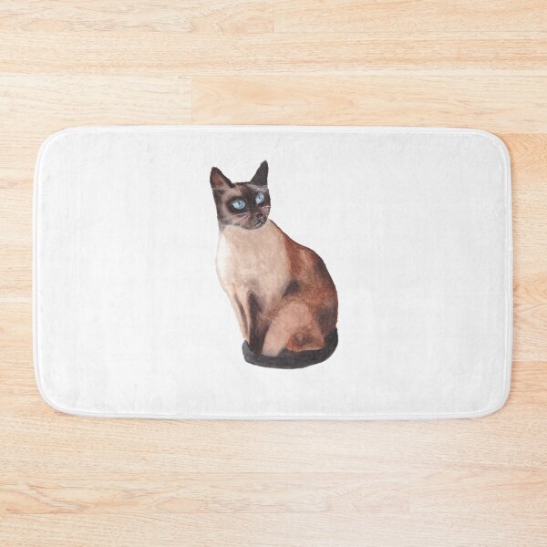 Item preview, Siamese cat designed and sold by projectsophie.