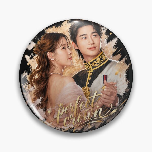 Item preview, Perfect Crown IU & Byeon Woo Seok Royal Romance Kdrama FanArt designed and sold by Kimheawon.
