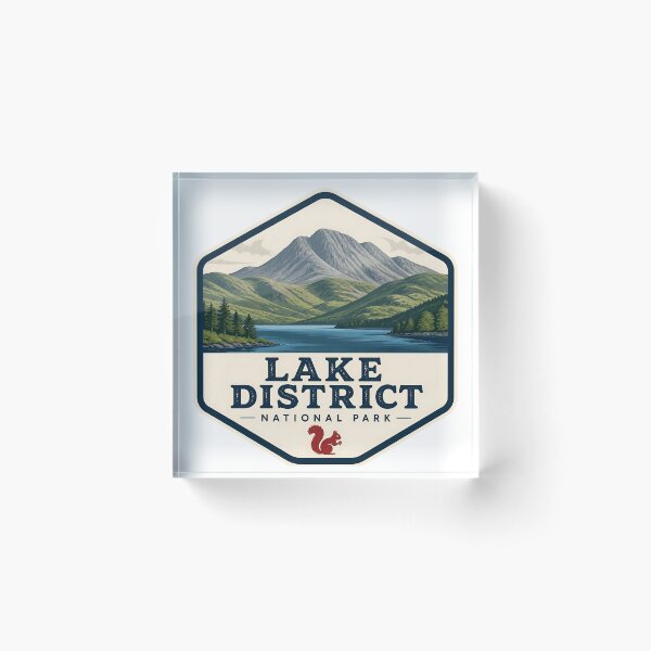 Item preview, Lake District National Park UK Vintage Travel designed and sold by TravelersGems.