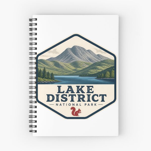 Item preview, Lake District National Park UK Vintage Travel designed and sold by TravelersGems.