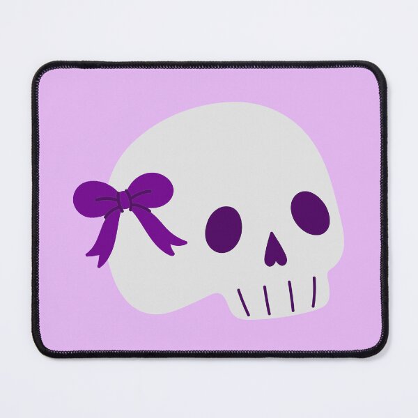 Item preview, coquette halloween cute bow skull designed and sold by Gossip Rag.