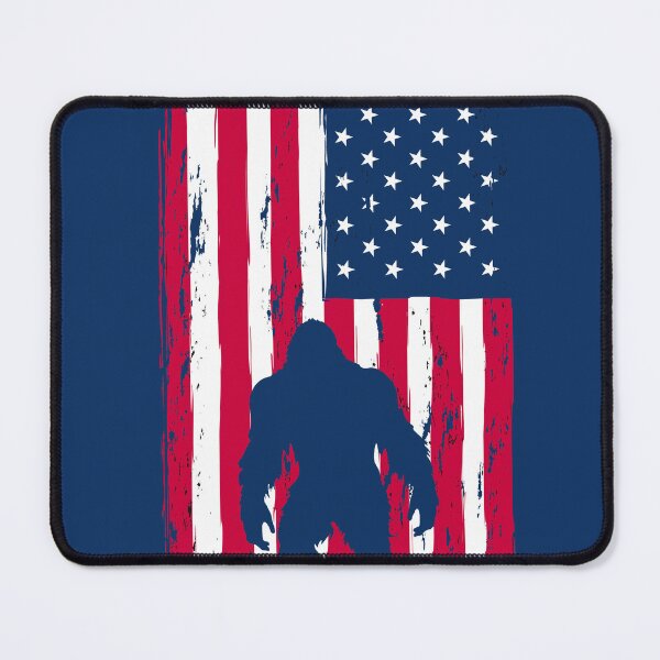 Item preview, Patriotic Bigfoot American Flag Vintage USA designed and sold by ZwoToopia.