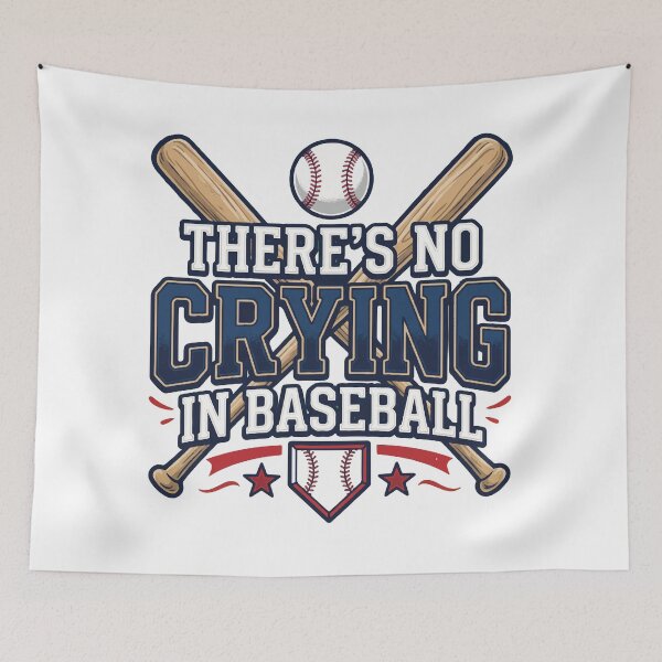 Item preview, Vintage There Is No Crying In Baseball | Rockford Peaches | Classic Baseball Fan Gift designed and sold by FirstCheck.