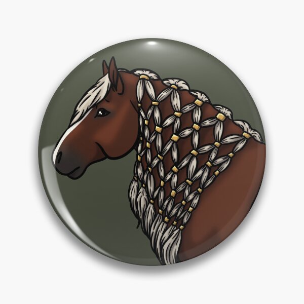 Item preview, Flaxen Red Chestnut V1 Black Forest Horse designed and sold by Old Water Cryptid .