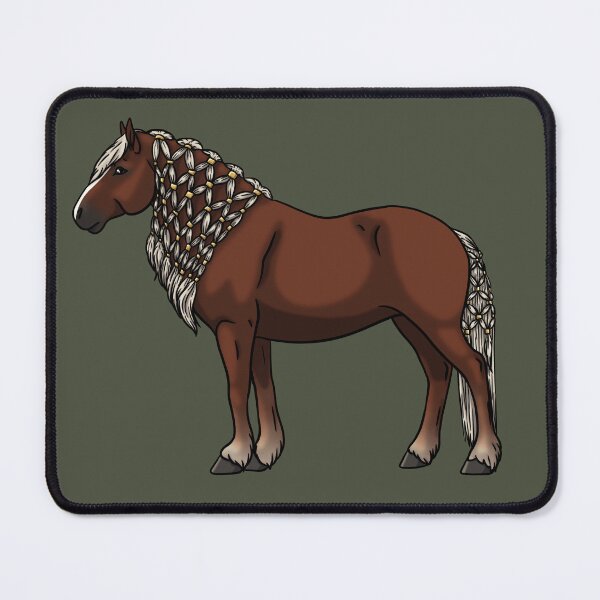 Item preview, Flaxen Red Chestnut V1 Black Forest Horse designed and sold by Old Water Cryptid .