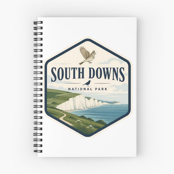 Item preview, South Downs National Park UK Vintage Travel designed and sold by TravelersGems.